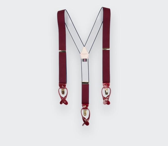 cinabre Bretelles Bordeaux