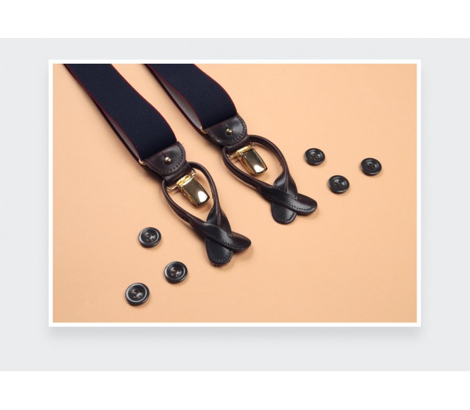 Cinabre Bretelles Marine