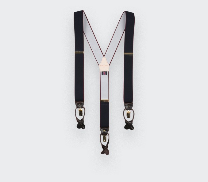 cinabre Bretelles Marine