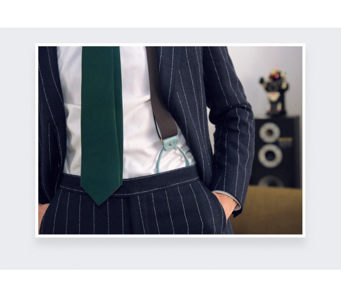 Cinabre Bretelles Marron