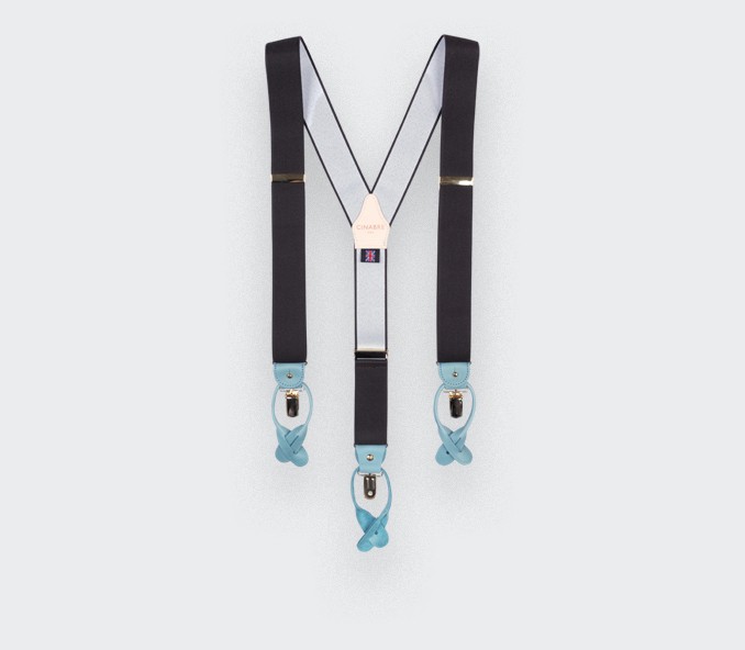 cinabre Bretelles Marron