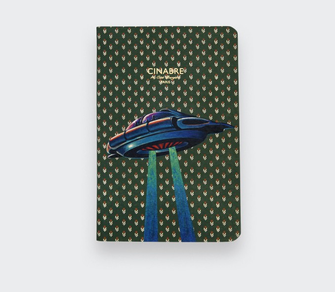 cinabre Cahier de Poche Grand Pan Kaki