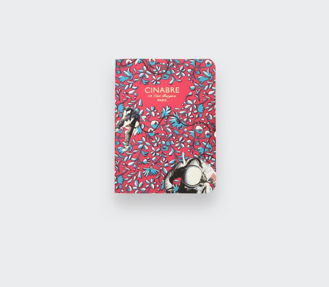 cinabre Carnet de Bal Spationaute Corail