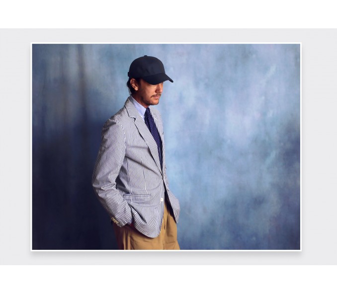 Cinabre Casquette Chevron N°1