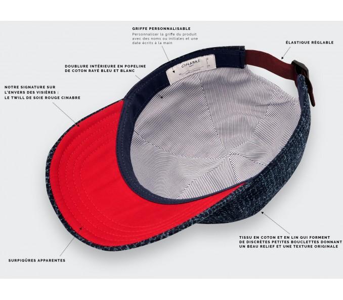 Cinabre Casquette Ile De La Cité N°2