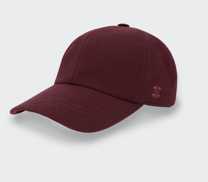 cinabre Casquette Nid d'Abeille N°2