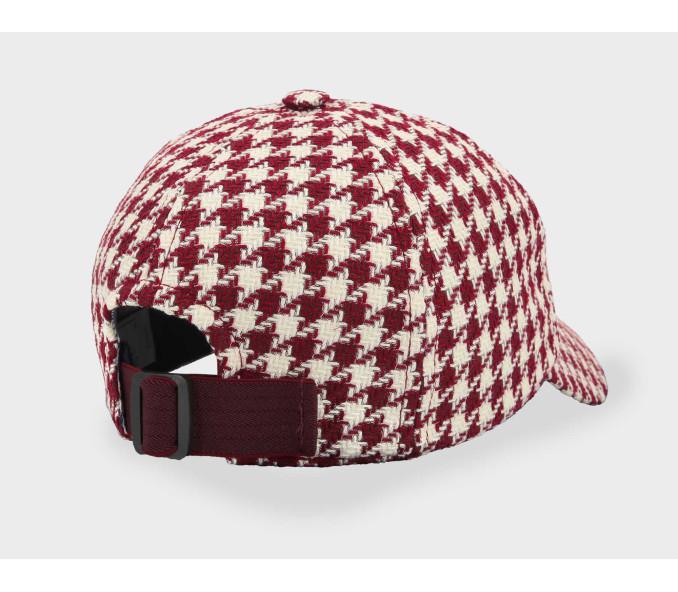 Cinabre Casquette Pied De Poule N°6