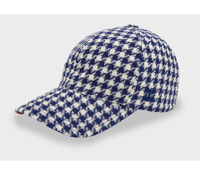 Cinabre Casquette Pied De Poule N°7