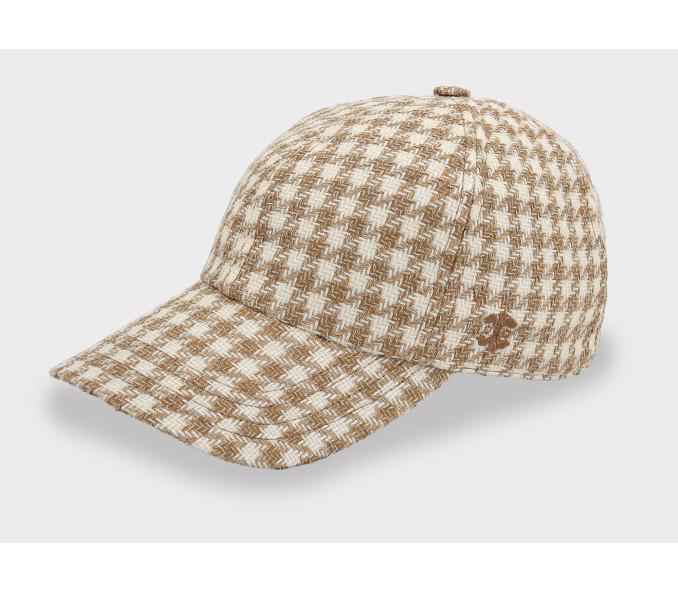 Cinabre Casquette Pied De Poule N°8