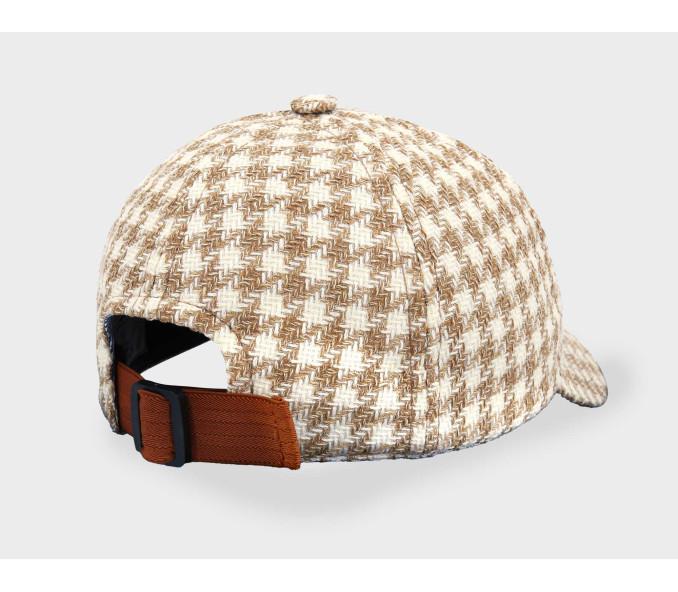 Cinabre Casquette Pied De Poule N°8