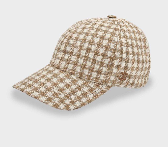 cinabre Casquette Pied de Poule N°8