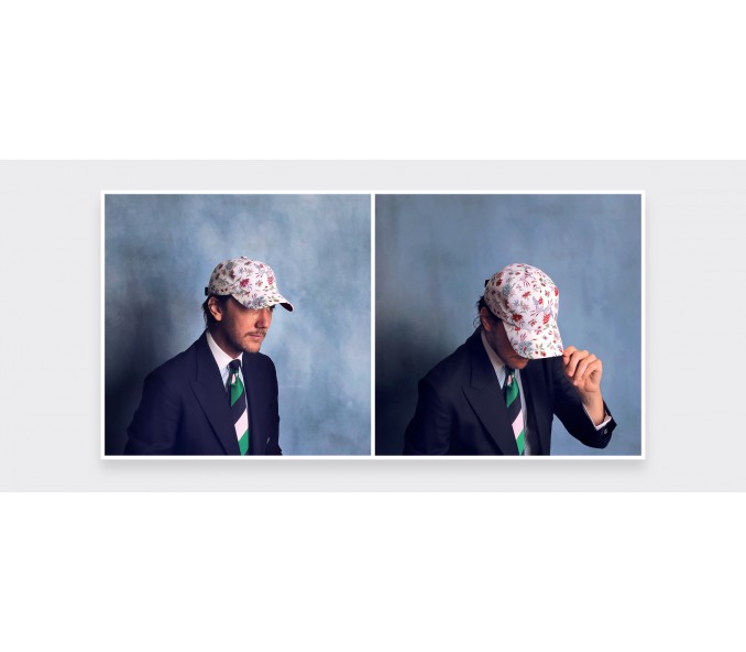 Cinabre Casquette Pompadour Blanc