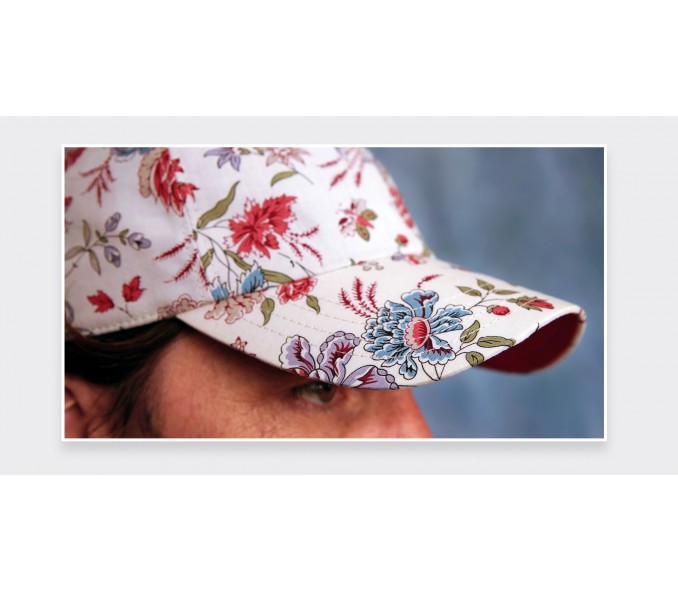 Cinabre Casquette Pompadour Blanc