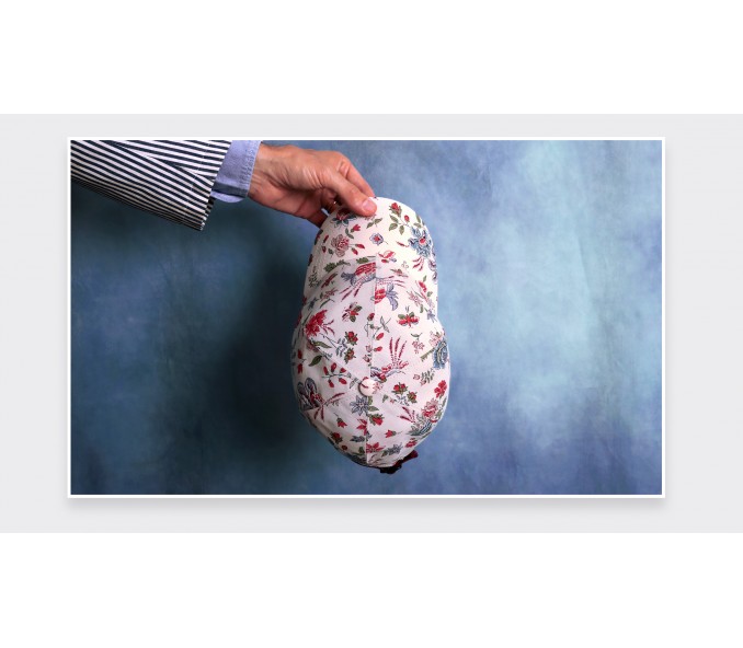 Cinabre Casquette Pompadour Blanc