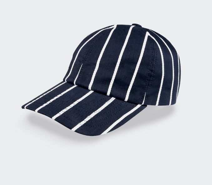cinabre Casquette Rayures Tennis N°1