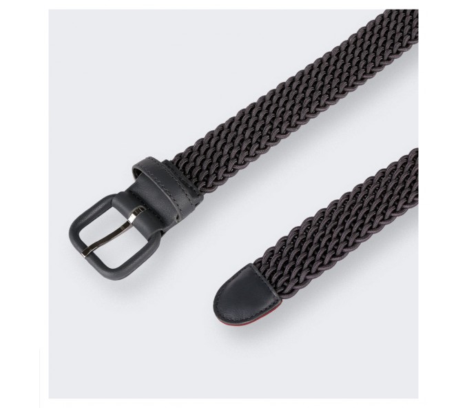 Cinabre Ceinture Tressée Grise