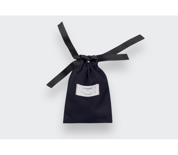 Cinabre Chaussettes Mi-bas Black Tie En Soie