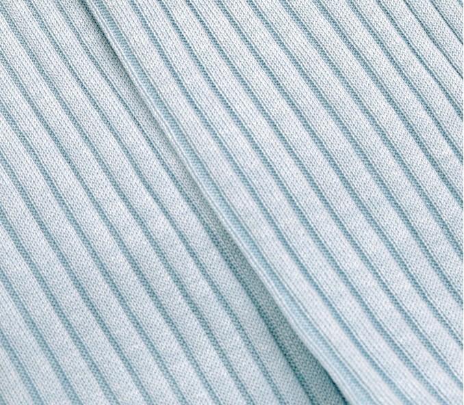 Cinabre Chaussettes Mi-bas Homme Unies Bleu Ciel