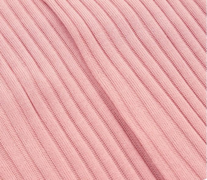 Cinabre Chaussettes Mi-bas Homme Unies Rose