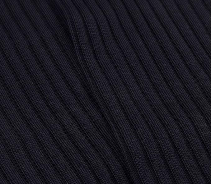 Cinabre Chaussettes Unies Mi-bas Homme Bleu Marine