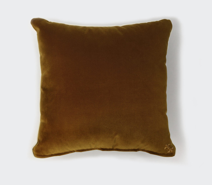 Cinabre Coussin Grand Pan Vert