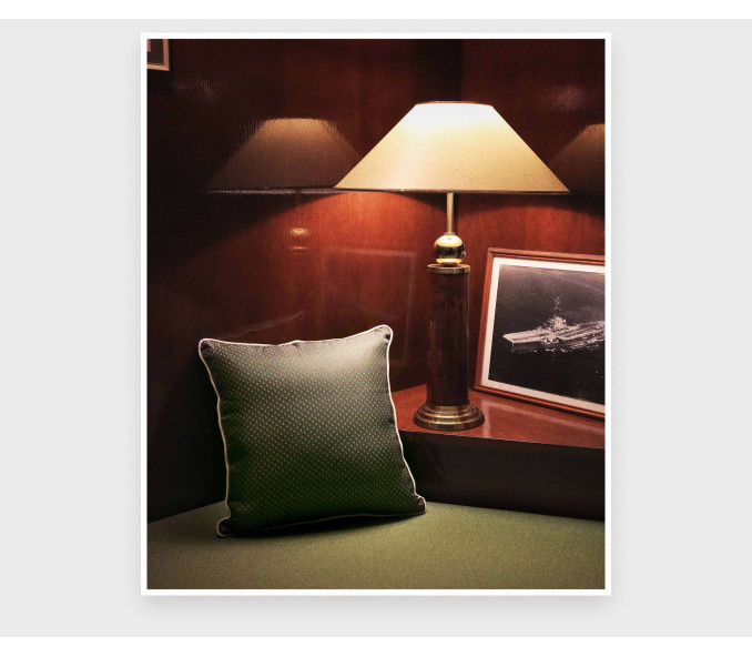 Cinabre Coussin Grand Pan Vert