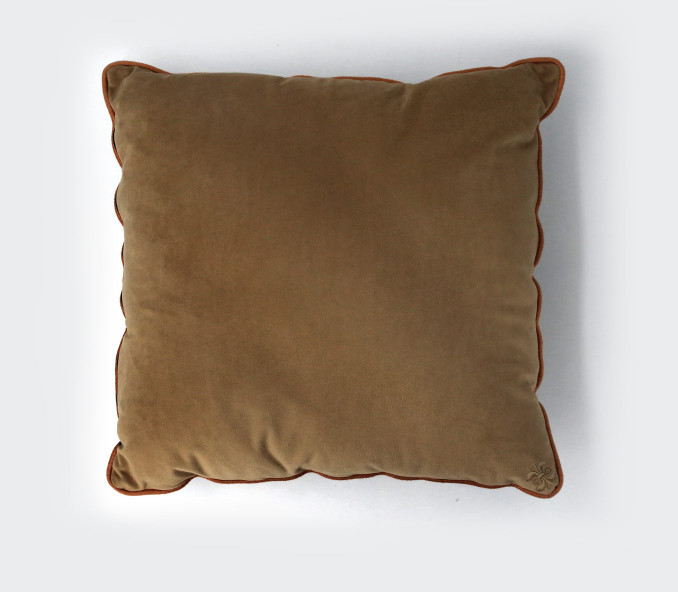 Cinabre Coussin Rayures Café Crème
