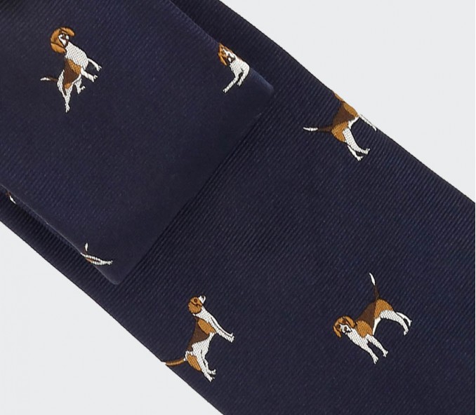 Cinabre Cravate Beagle