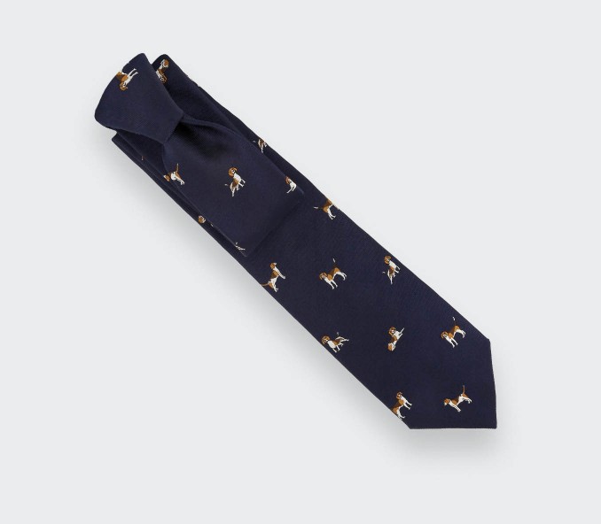 Cinabre Cravate Beagle