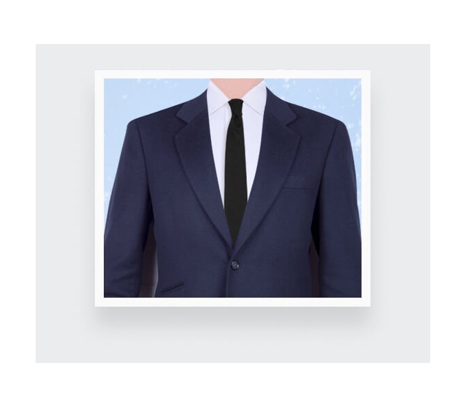 Cinabre Cravate Camo Noir