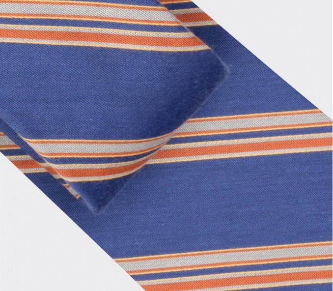 Cinabre Cravate Club Bleu Roi