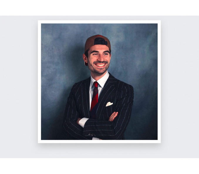 Cinabre Cravate Club Chocolat Rouge Marine