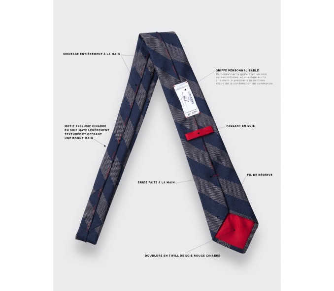 Cinabre Cravate Club Cinabre Beige