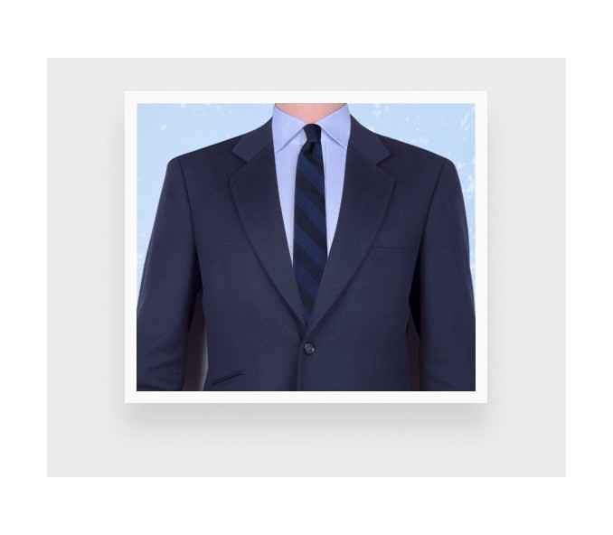 Cinabre Cravate Club Cinabre Bleu