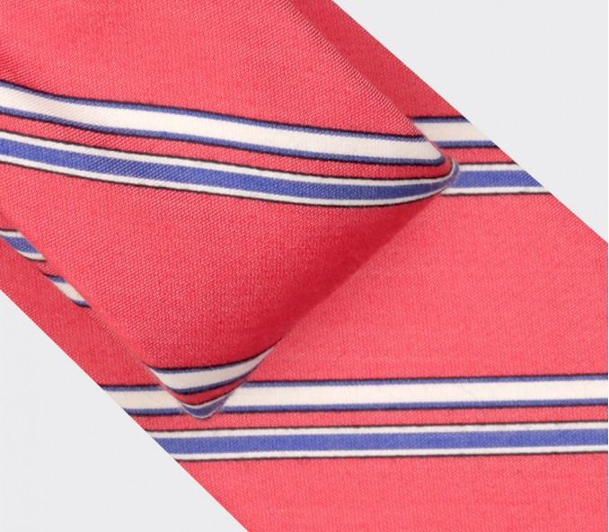 Cinabre Cravate Club Corail