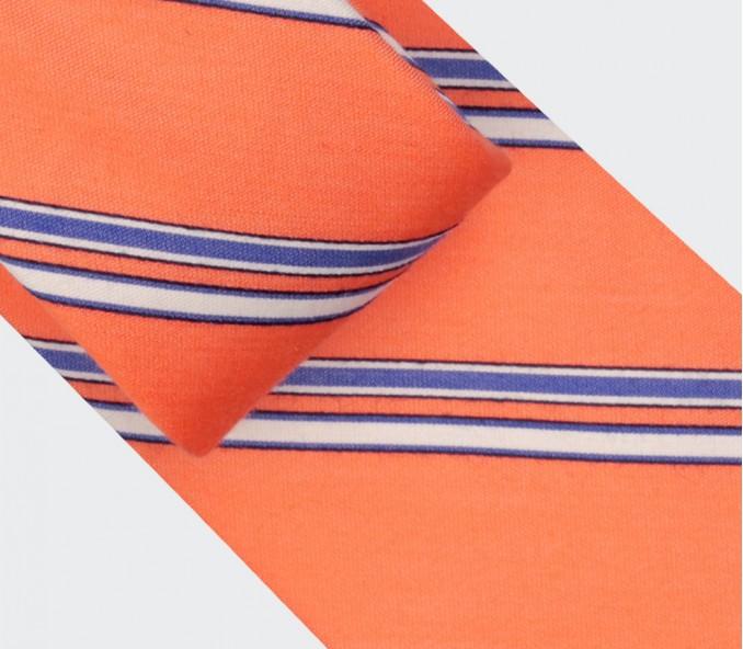 Cinabre Cravate Club Orange