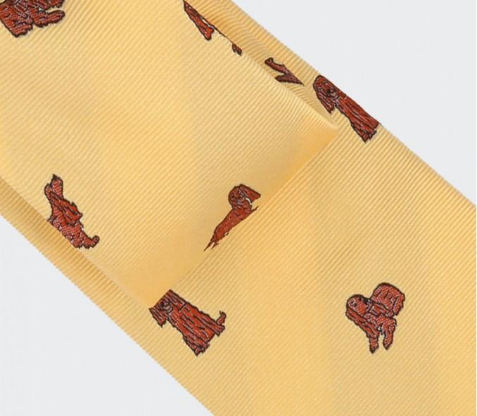 Cinabre Cravate Cocker