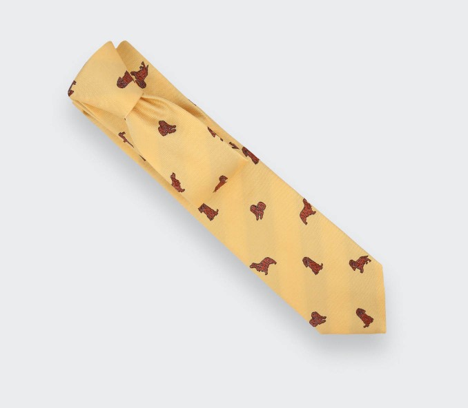 Cinabre Cravate Cocker