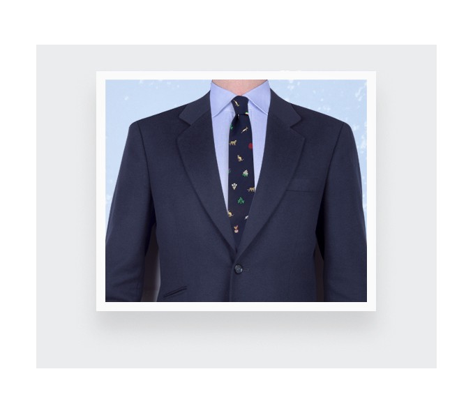 Cinabre Cravate Emblèmes