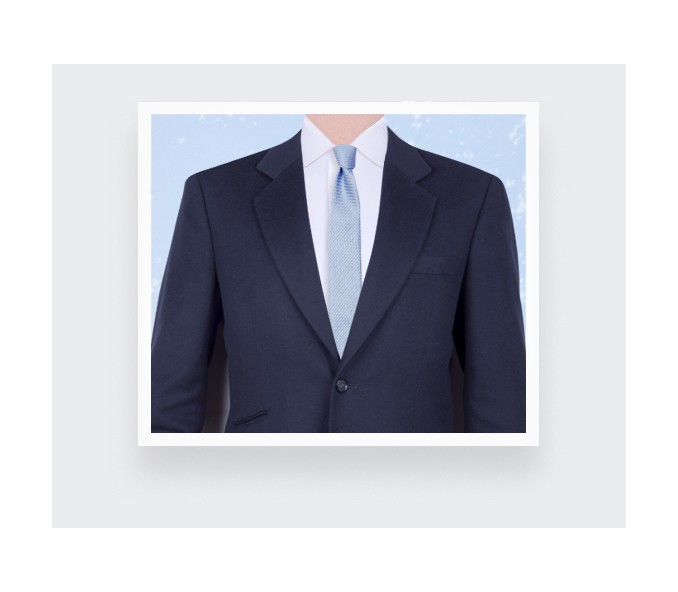 Cinabre Cravate Grenadine De Soie Bleu Ciel