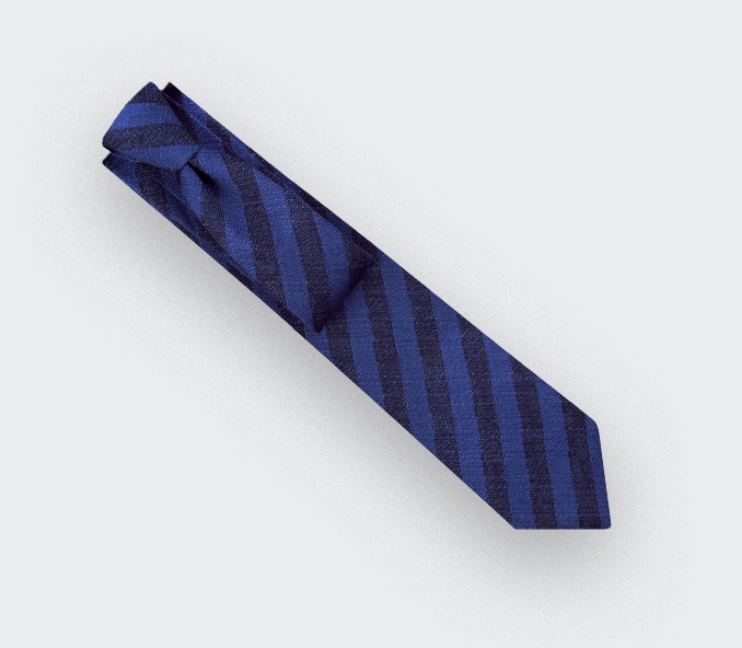 cinabre Cravate Guéthary Bleu