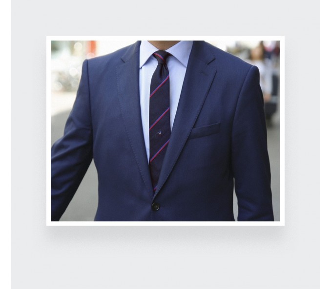 Cinabre Cravate La Main De Dieu