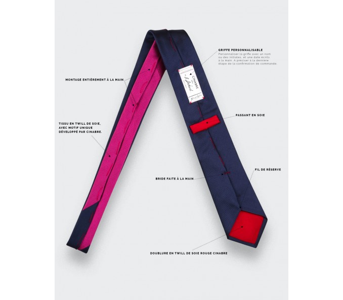 Cinabre Cravate "Long John"