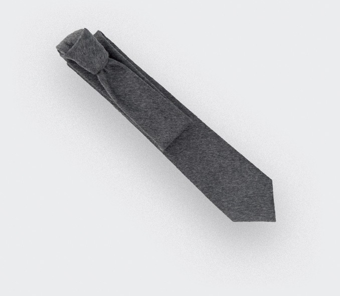 Cinabre Cravate Peau Gris