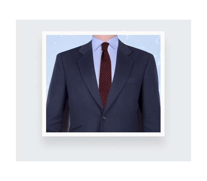 Cinabre Cravate Pied De Poule Bordeaux