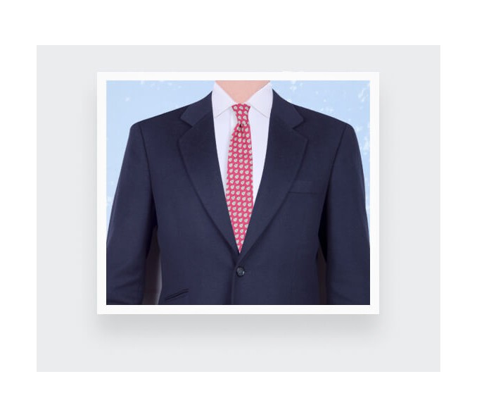 Cinabre Cravate Provence Rose Vif