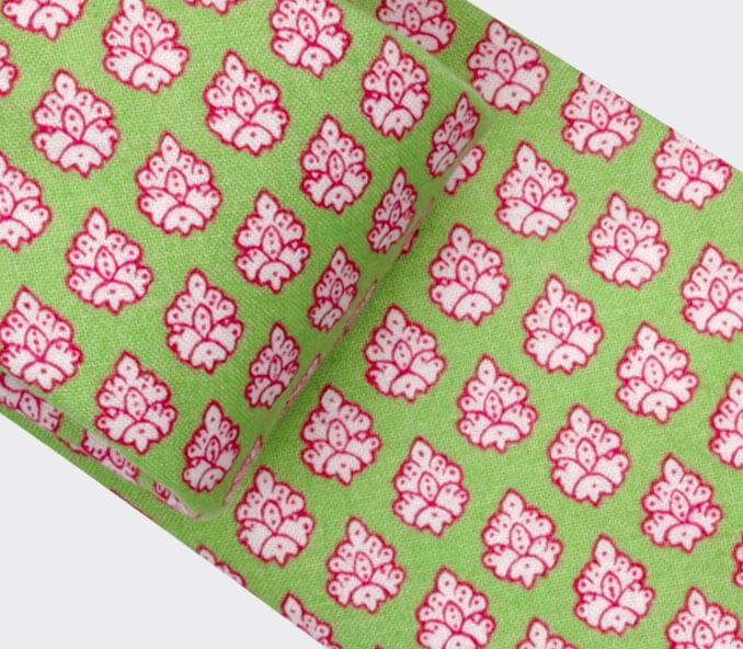 Cinabre Cravate Provence Vert Pomme