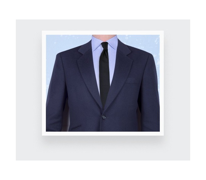 Cinabre Cravate Satin Noir