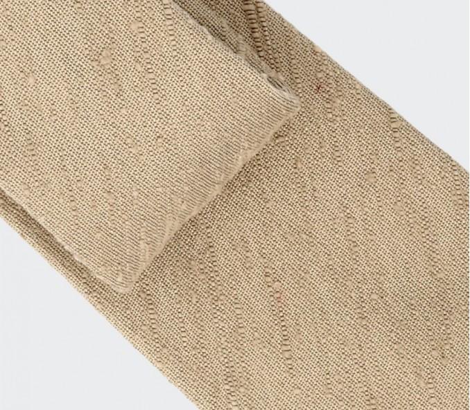 Cinabre Cravate Shantung Beige