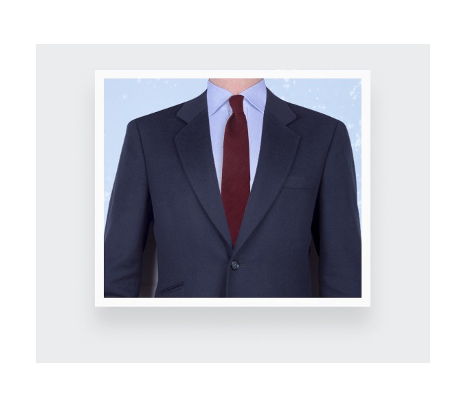 Cinabre Cravate Shantung Bordeaux